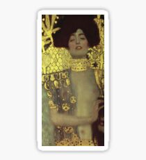 Gustav Klimt - Judith - Klimt -Judith Sticker