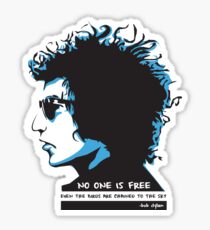 No one is free Sticker