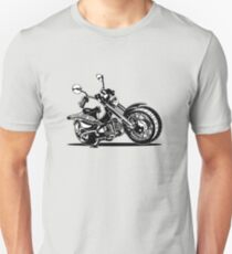 Cartoon Motorcycle Unisex T-Shirt