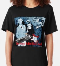 The Single Bullet Blues Band Slim Fit T-Shirt