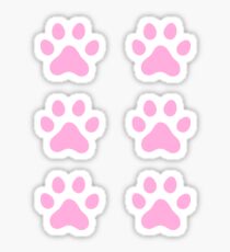 Pawprint Stickers | Redbubble