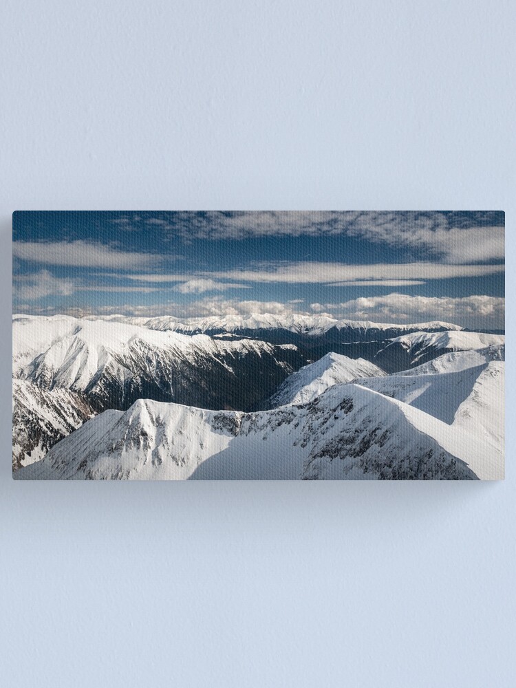 Alternate view of Just mountains Canvas Print