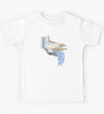 Fallingwater - Frank Lloyd Wright (1939) Kinder T-Shirt