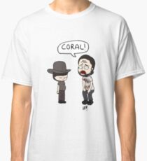 The Walking Dead, Coral meme illustration Classic T-Shirt