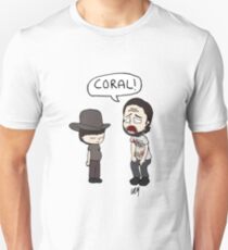 The Walking Dead, Coral meme illustration Unisex T-Shirt