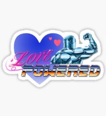 Love Powered Sticker
