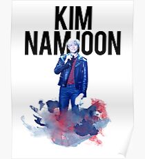 Namjoon Wasserfarbe Poster
