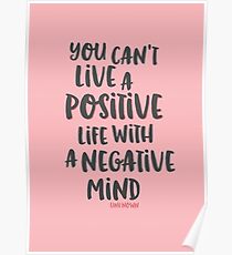 Think Positive Poster