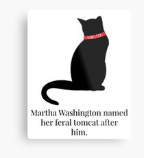 Hamilton Feral Tomcat Metal Print