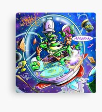 Yedi Fresh ( JELLYFISH LAZER FACE ) Canvas Print