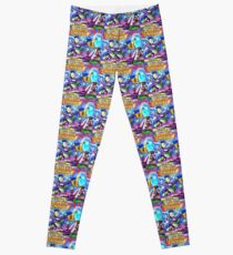 Yedi Fresh ( DJ QBERT HARD BOILED SCRAMBLED EGG #1 ) Leggings