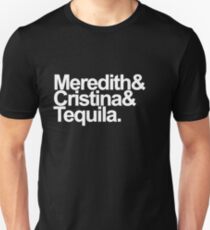 Meredith & Cristina & Tequila Slim Fit T-Shirt