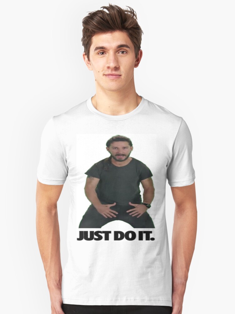 shia labeouf just do it t shirt