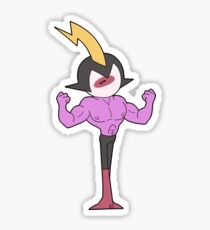 Strong, Evil, Tall Sticker
