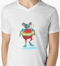 In the Swim Men's V-Neck T-Shirt