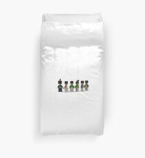 French Infantry Minifigs Duvet Cover