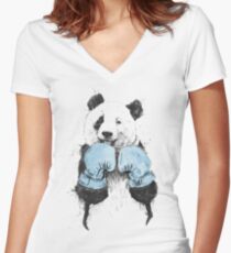The winner Women's Fitted V-Neck T-Shirt