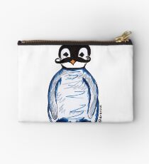 Penguin Mustache Studio Pouch