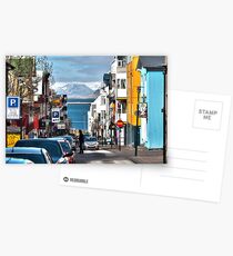 Streets of Reykjavik Postcards