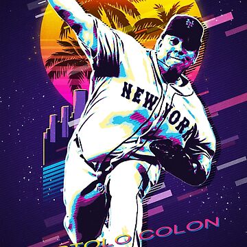 Bartolo Colon Homerun  Sticker for Sale by athleteart20