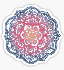 Radiant Medallion Doodle Sticker