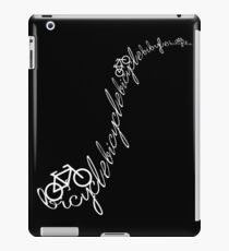 Bicycle road inver iPad Case/Skin