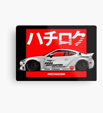 FT86 X SPEEDHUNTER Metal Print