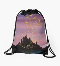 Lanterns Drawstring Bag