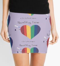 Rewriting Love Film Mini Skirt