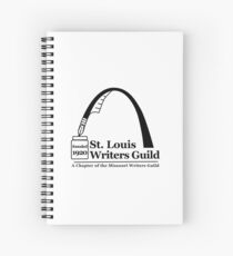 SLWG New Logo in Black Spiral Notebook