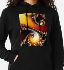 Fractal seahorses Lightweight Hoodie