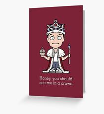 Jim Moriarty (card/notebook/phone) Greeting Card