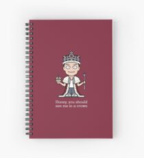 Jim Moriarty (card/notebook/phone) Spiral Notebook