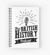 The British History Podcast Retro style Spiral Notebook