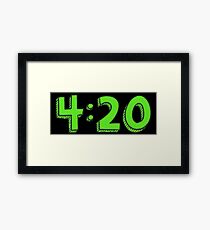 420 matrix Framed Print