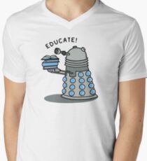 EDUCATE! Men's V-Neck T-Shirt