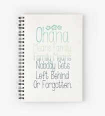 Ohana Spiral Notebook