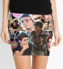 Dylan O'Brien Collage Mini Skirt