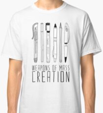Waffen der Massenerschaffung Classic T-Shirt