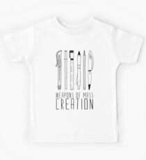 Weapons Of Mass Creation Kids Tee