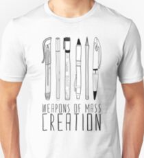 Waffen der Massenerschaffung Unisex T-Shirt