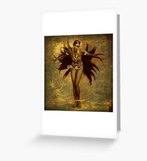 Josephine Baker Greeting Card