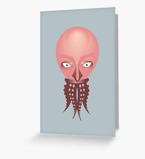 Squid Speak Greeting Card