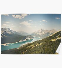 Spray Lakes Poster