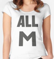 Deku's All M Shirt Women's Fitted Scoop T-Shirt