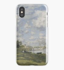 Claude Monet - Bassin d'Argenteuil (circa 1872) iPhone Case