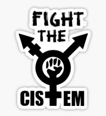 FIGHT THE CISTEM Sticker