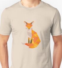 Geometrischer Fuchs Unisex T-Shirt