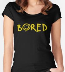 Sherlock - Bored! Women's Fitted Scoop T-Shirt