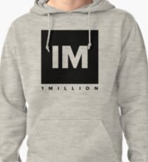 1 MILLION Dance Studio Logo (Black Version) Pullover Hoodie